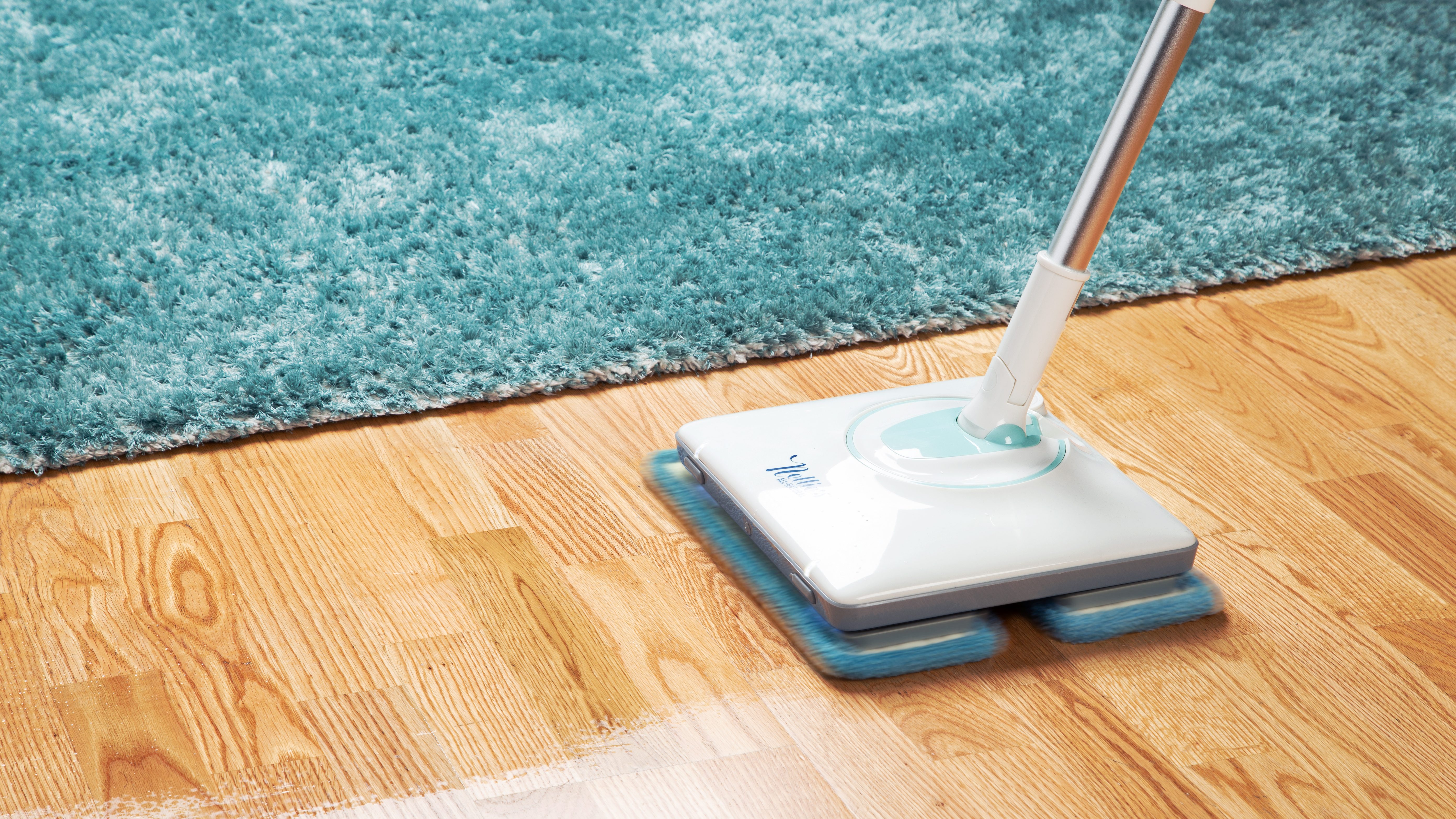 Nellie's WOW Mop Easy, Electric Solution for Mopping Wood & Tile Floors