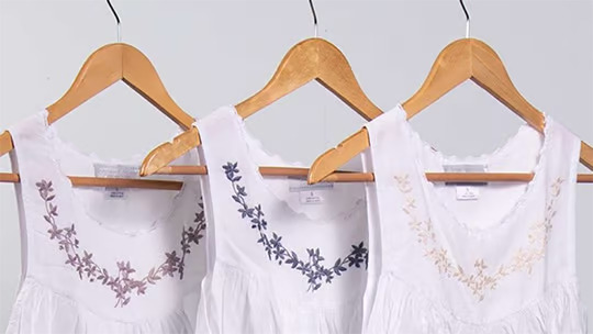 Maison d' Haiti Garland Nightgown not only feels great, but also provides income for women in rural Haiti.