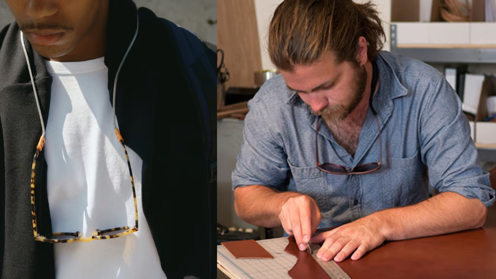 Hunter from Craighill, a stylish and functional accessory that prevents your glasses from getting lost,