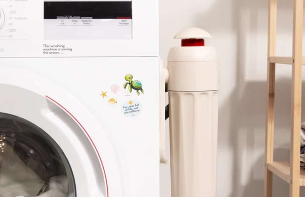 Plastic filter for washing machine